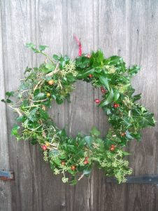 Christmas wreath workshops Chesterfield