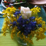 homemade easter flower displays