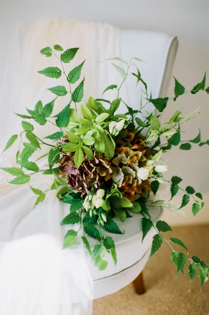 organic wedding flowers