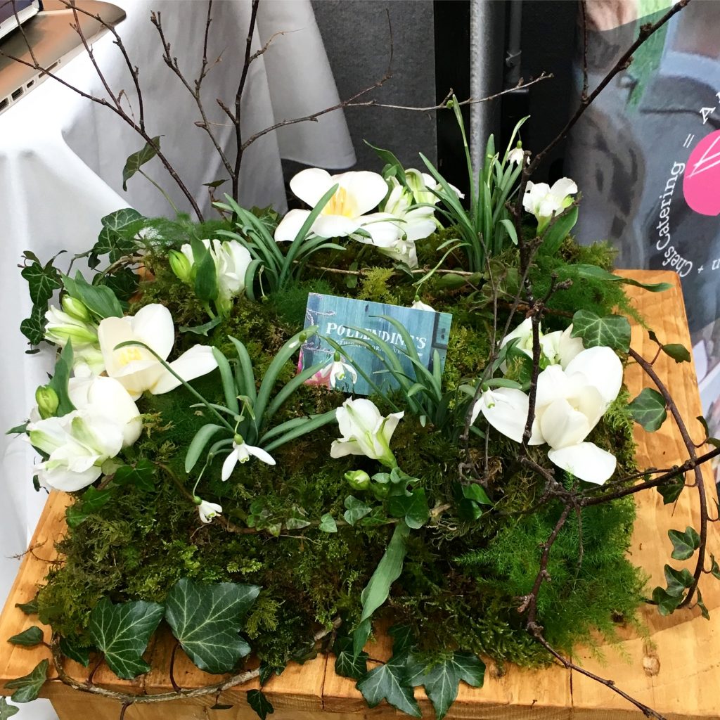 Lake District Wedding Fair Pollendine's Cumbrian florist