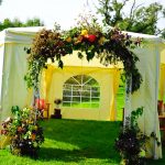 wedding arch flowers cumbria