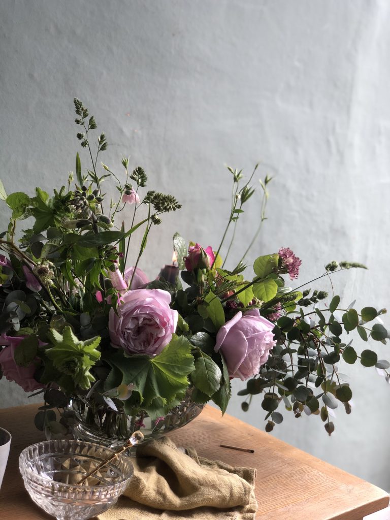 june wedding flowers centrepiece