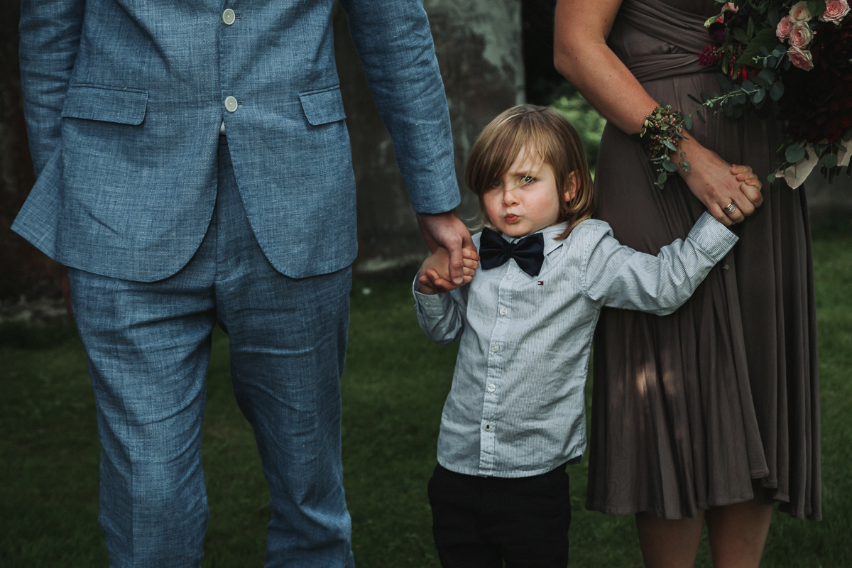 guests at a september microwedding